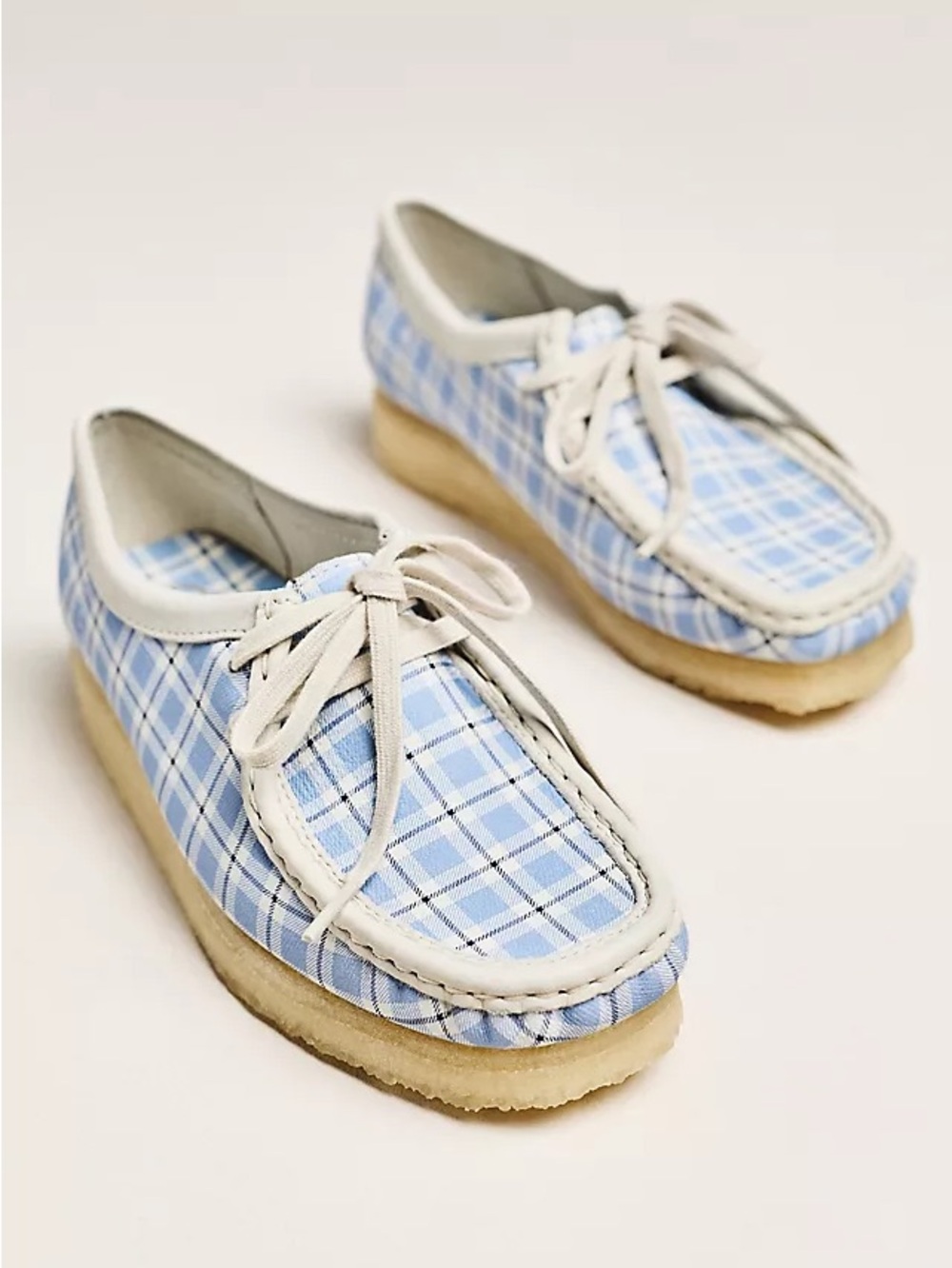 New Clarks wallabee slip-on shoes